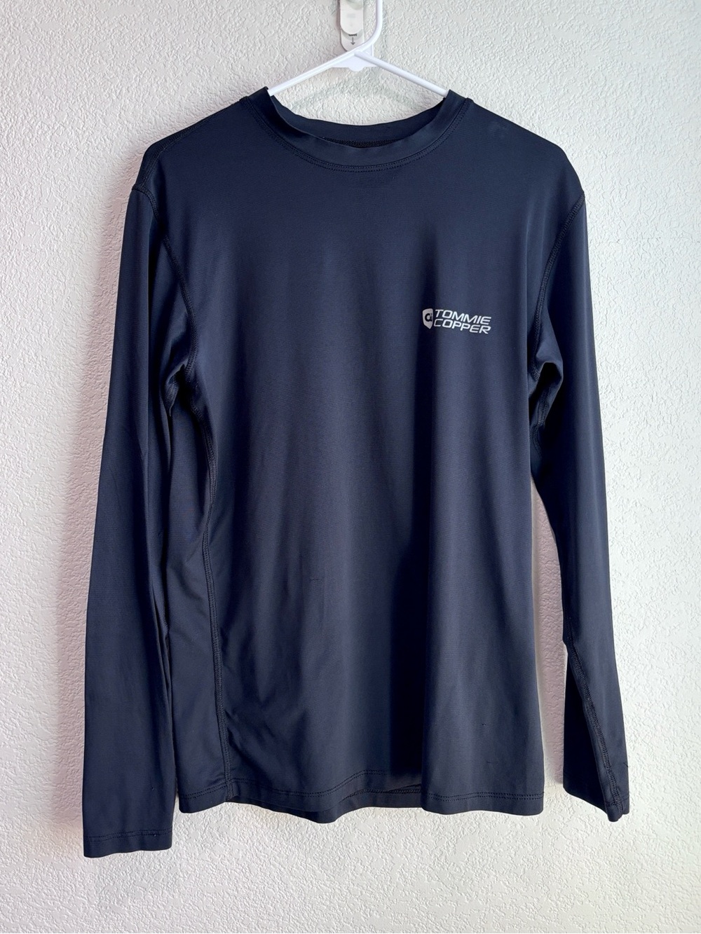 Men’s Tommie Copper Black Long Sleeve Compression Shirt XL